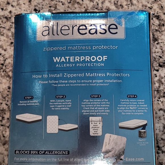 Allerease zippered mattess protector. - Picture 4 of 8